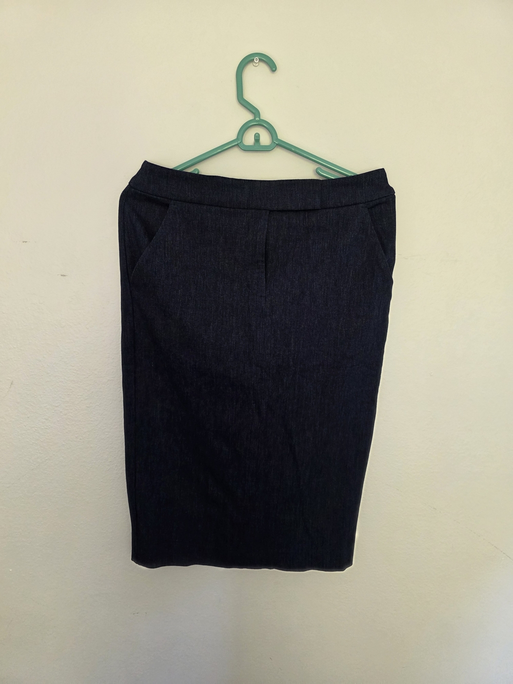 Express Dark Navy Pencil Skirt